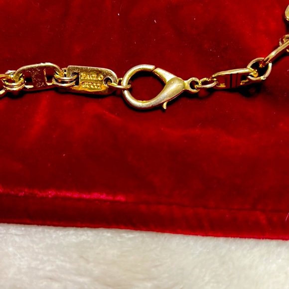 Paolo Gucci Sophisticated, Timeless Necklace & Earrings. Cultured Gucci Design - Picture 6 of 6